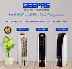 Geepas Chiller Cooler 2024 Al Model Stock Available At S. e. s Branchs
