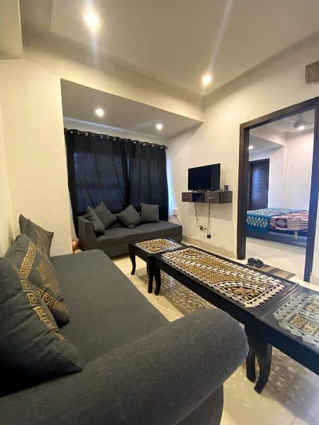 We have Daily basis 2bed fully furnished flat available for rent 4