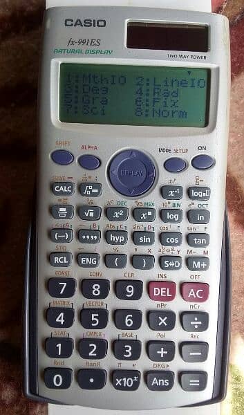 CASIO SCIENTIFIC CALCULATOR FX991ES 4