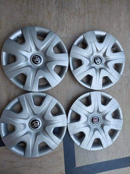 Car Rims Japani 14 inch with wheel cover for sale. 2