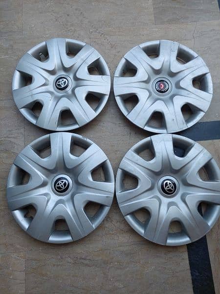 Car Rims Japani 14 inch with wheel cover for sale. 3