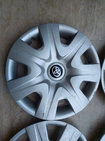 Car Rims Japani 14 inch with wheel cover for sale. 4