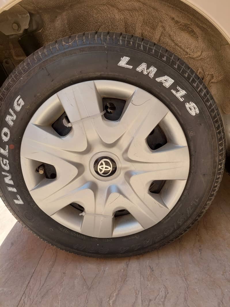 Car Rims Japani 14 inch with wheel cover for sale. 7