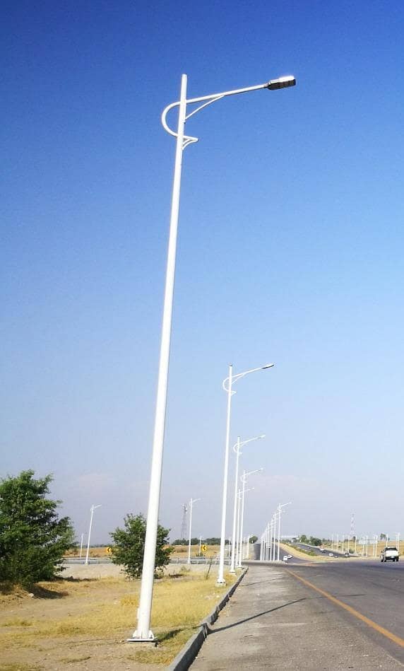 Fancy Poles street light poles Round conical pole Tubular pole 12