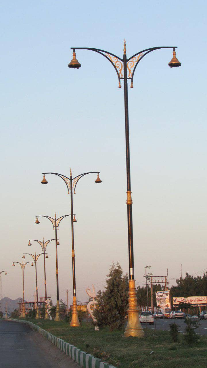 Fancy Poles street light poles Round conical pole Tubular pole 10