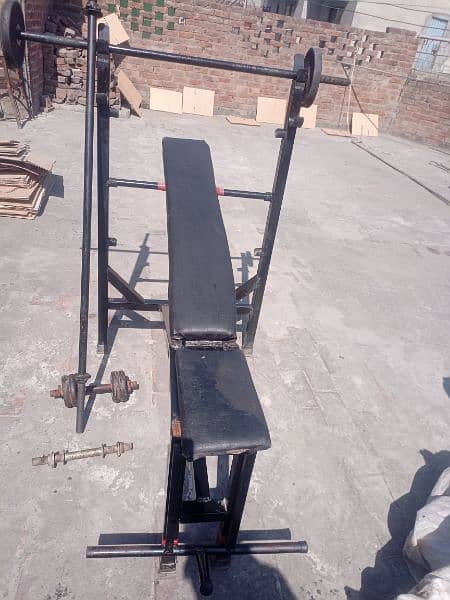 Gym Equipment Bench Press Dumbles 0