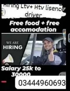 Need driver Htv Ltv Psv required