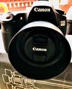 Canon EF 50mm f1.8 STM lens (with box) with lens protector