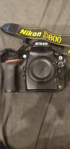 Nikon D800 DSLR camera with lenses 0