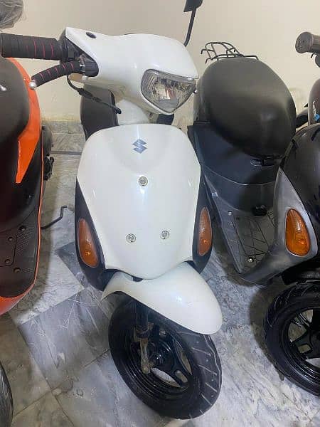 suzuki lets 4g 49cc petrol scooty japnese 6