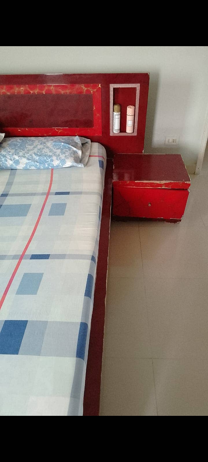 Double bed with mattress 2