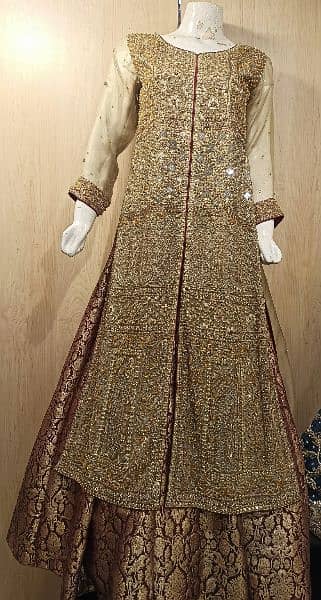 Baraat dress with stone work 5