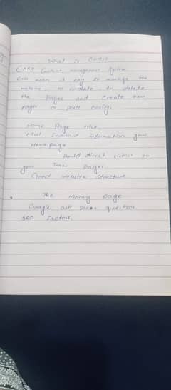Handwriting assignment and soft copy assignment