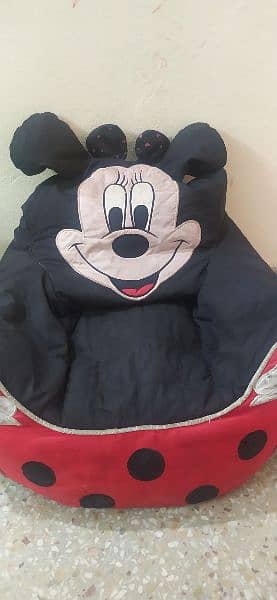 mickey mouse bean bag 1