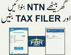 Sales Tax/Income Tax Return/Tax Consultant/FBR/Tax Filer/NTN