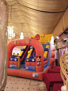 birthday party jumping slide rent 8000r
