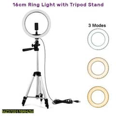 6cm ring light with 3110 stand
