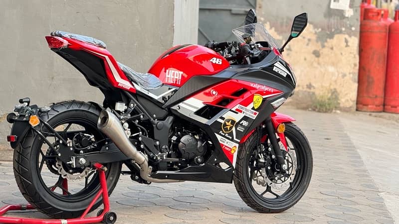 Kawasaki ninja 250cc brand new 2024 model heavy bike 1