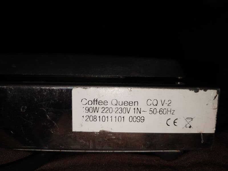 Coffee Queen V-2 Professional Filter Coffee Machine And Heaters 3
