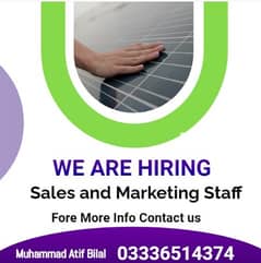 Females staf  need for Sales & Marketing(Office Job) 0