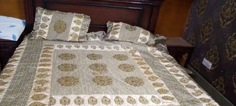 wedding bed sheet available 0