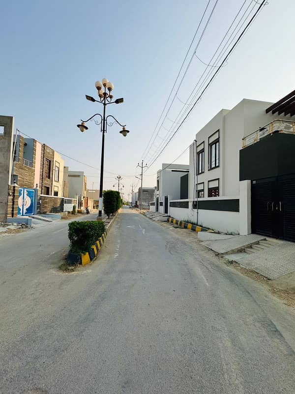 Plot For Sale in Ali Ze Garden Malir Gated Boundary Wall project 7