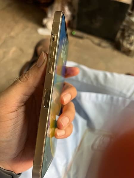 Iphone 12 pro max PTA approved Gold 128gb 2