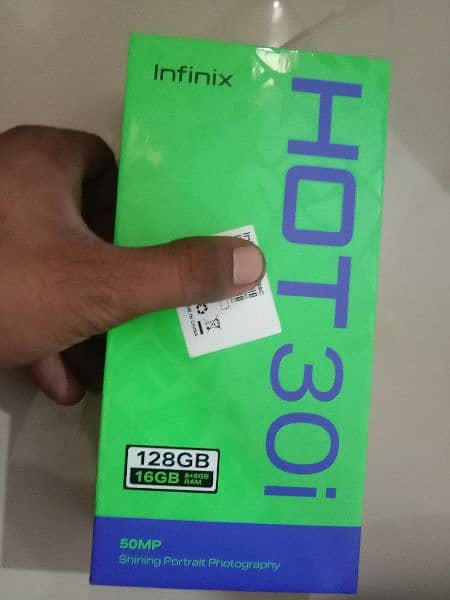 Infinix hot 30i 8+8 16 gb/128 1
