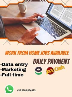 Work From Home Job Available
