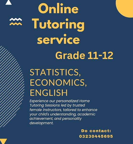 Online tutoring service / home schooling/ online teacher 1