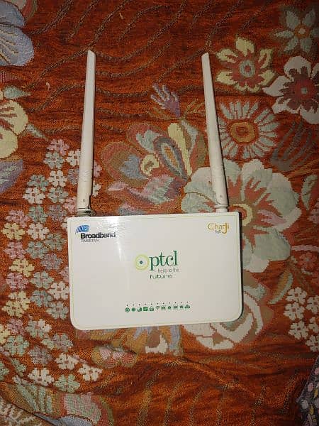 Tenda Router and PTCL router 1