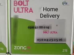 Zong Bolt Ultra Router (ZTE & HUAWEI) Model Available