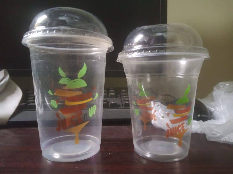 Juice Glass & Fries Cups 1