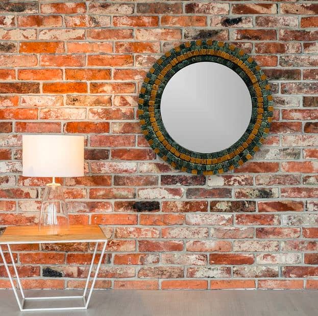 MIRROR MOSAIC | Mustard Black 9