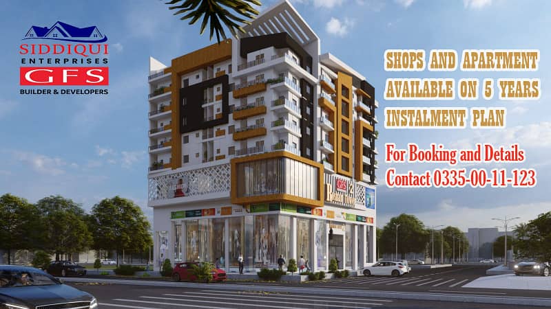 ROSHAN TOWER 2 APARTMENTS AVAILABLE ON 5 YEARS INSTALLMENT PLAN NORTH TOWN RESIDENCY PHASE 1 4