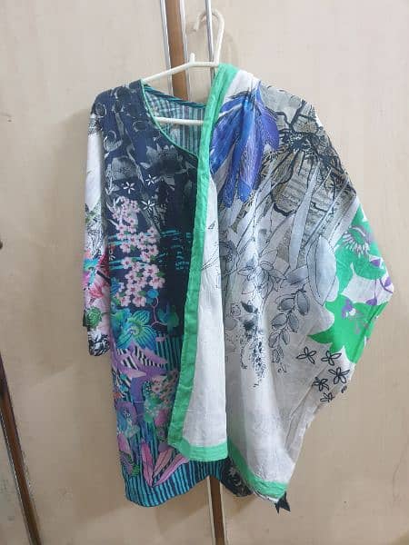 lawn/embroidered/good condition clothes 5