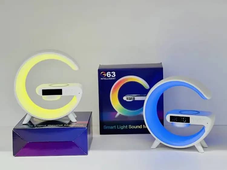 G63 Smart Light Sound Machine Super Wireless charging Station With Ala 4