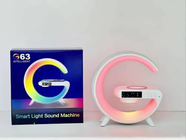 G63 Smart Light Sound Machine Super Wireless charging Station With Ala 5