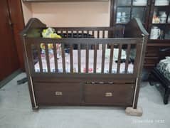 PURE WOODEN BABY BED