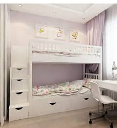double heighted children bed new