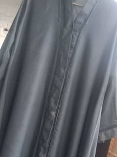 front open Abaya with seerhi Lais