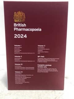 British Pharmacopeia 2024 Latest edition