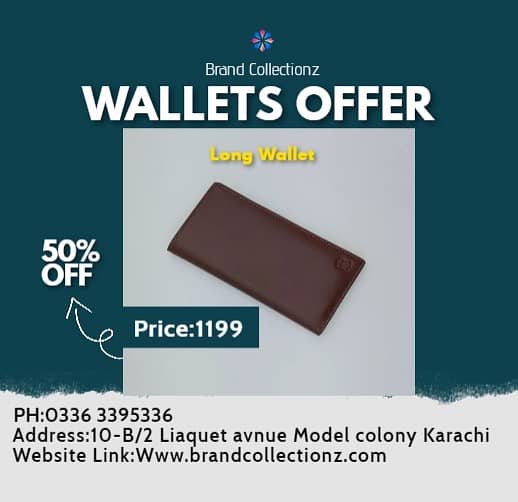 Branded Men's Wallet | Leather Wallets Wallet For Sale 2