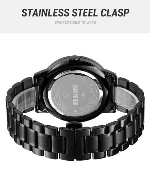 Original SKMEI trending branded watch, spinning wheel, diamond glass. 3