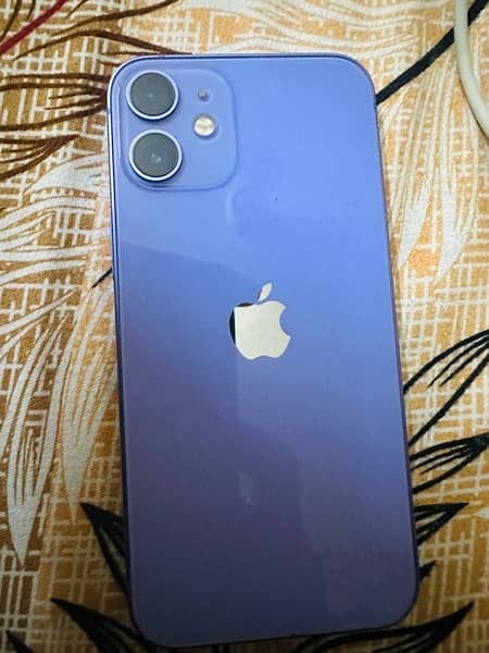 iphone 12 mini purple with cable and box non pta 5
