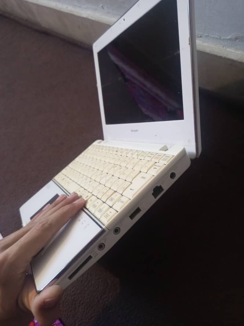 sharp mebius laptop all okay urgent sale 2