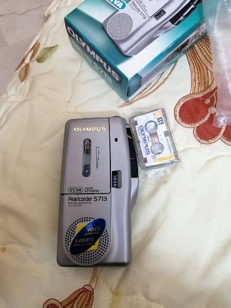 olympus S713 microcassette recorder 3