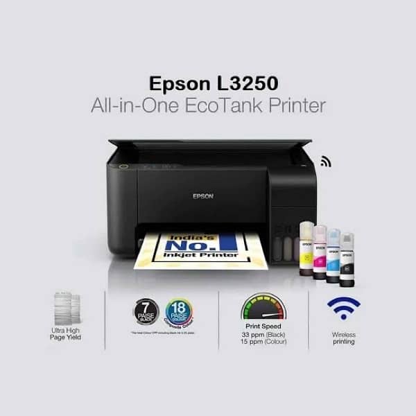 Epson L3250 all in one Wifi 0