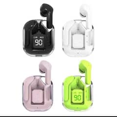 EARBUDS AIR 31 AIRPODS WIRELESS EARBUDS WITH CRYSTAL TRANSPARE. . .