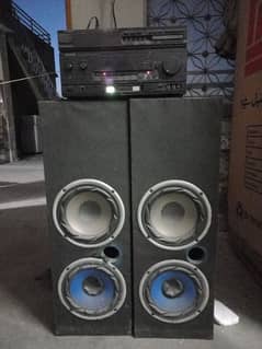 Kenwood amlifire and super bass speakers contct #03214991401 whatsapp